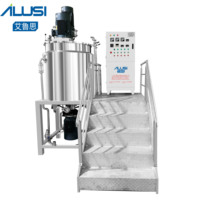 Agitateur Homogénéisateur Ailusi Puissant à Moteur AC pour la Production de Détergent Liquide, Shampoing et Gel Douche – Cuve de Mélange 500L en SUS304