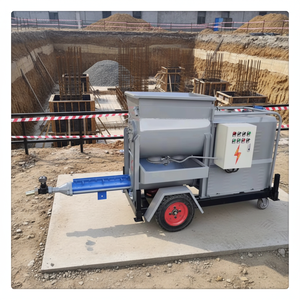 Sale Screw Pumps Construction Grouter Mortar Grouting Machine Core Motor Component High Efficiency 220V/380V 6000L <strong>Hopper</strong> - Product Image 1
