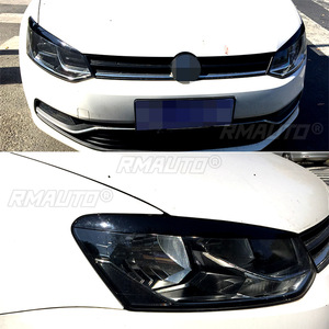 ชุดแต่งไฟหน้ารถยนต์ VW Polo พร้อมฝาครอบไฟหน้า คิ้วไฟหน้า ของตกแต่งรถยนต์ อุปกรณ์ตกแต่งรถยนต์ - Product Image 4