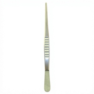 Juego de instrumentos de fórceps lisos manuales de acero inoxidable de 6 pulgadas para procedimientos dentales - Product Image 3
