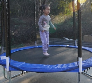 Yuchevelure de compétition de saut pour enfants, parc de <span class=keywords><strong>Trampoline</strong></span> et de saut simple, <span class=keywords><strong>16</strong></span> <span class=keywords><strong>pieds</strong></span> - Product Image 4
