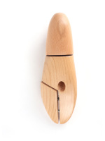 Usine fournir un soutien arbre à chaussures en bois de hêtre naturel personnaliser Logo civière et ajuster la forme de civière de chaussure