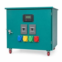 Armoire de synchronisation de réseau personnalisable 50kVA-500kVA IP54 SUS304 50Hz 60Hz pour panneau de synchronisation d'alimentation de secours