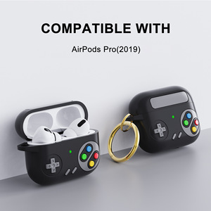 Étui de protection en silicone 3D de luxe au design rétro de dessin animé pour accessoires d'écouteurs personnalisés pour Airpod Pro <span class=keywords><strong>3</strong></span> Pro2 - Product Image 2