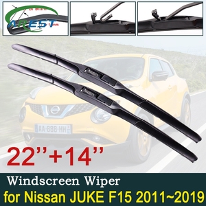 Per <span class=keywords><strong>Nissan</strong></span> <span class=keywords><strong>JUKE</strong></span> F15 2011 ~ 2019 2012 2013 2014 2015 2016 <span class=keywords><strong>Parabrezza</strong></span> <span class=keywords><strong>Parabrezza</strong></span> Tergicristalli Lame Auto Tergicristallo Accessori Auto adesivi - Product Image 1