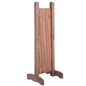 Maison jardin Patio clôture en bois <span class=keywords><strong>sapin</strong></span> bois utilisation bois portes panneau Portable diviseur de pièce - Product Image 3