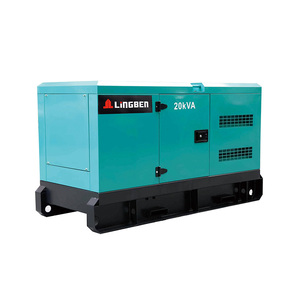เครื่องกำเนิดไฟฟ้าดีเซลแบบเงียบพิเศษ ลดราคาพิเศษ 10kw 10kva 20kva 16kw ระบายความร้อนด้วยน้ำ พร้อมระบบเก็บเสียง เครื่องยนต์ 4 จังหวะ ถังน้ำมัน 15 ลิตร 12V DC - Product Image 3