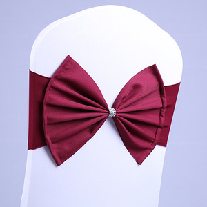 New <strong>Large</strong> <strong>Bow</strong> Elastic Chair Back Flower Wedding Prop <strong>Bow</strong> Fashionable Chair Back Flower Factory Direct Sales - Product Image 2