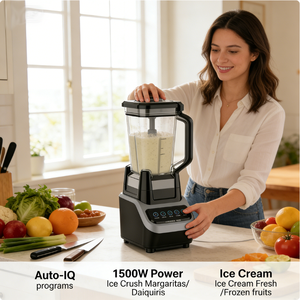 Frullatore da Tavolo Professionale Ninjaa Detect Power Blender <span class=keywords><strong>Pro</strong></span> 1500W a Basso Rumore con Tritatutto - Product Image 1