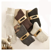 Nouveau lourd doux confortable randonnée botte laine mérinos chaussettes thermique chaud Super épais chaussettes unisexe femmes pour l'hiver