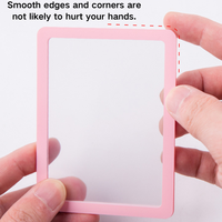 Protège-cartes rigides en plastique transparent personnalisés pour cartes Pokémon et cartes de sport 35PT