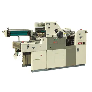 470 small size paper offset printing machine with numbering