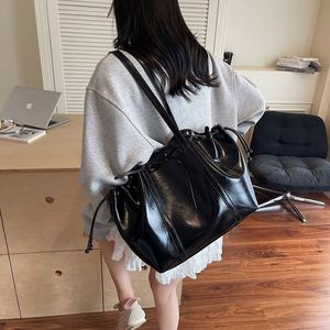 New Large Capacity PU Tote <b>Bags</b> Waterproof Lady's Shoulder <b>Bag</b> Durable Leather Handbags - Product Image 4