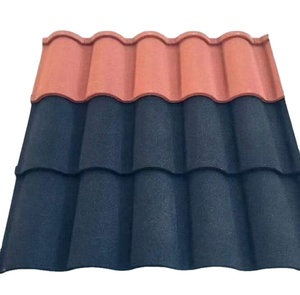 Tejas Metálicas con Recubrimiento de Piedra de Alta Calidad, Tipo <span class=keywords><strong>España</strong></span>, Material de Construcción para Techos - Product Image 1