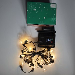 Guirlande solaire G40 pour extérieur, <span class=keywords><strong>jardin</strong></span>, camping, lampe décorative, IP44, étanche, lampe solaire de <span class=keywords><strong>jardin</strong></span> - Product Image 6