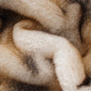 Plaids en fausse fourrure de vison Zhengtai, doux, moelleux et confortables, plaids de luxe en fausse fourrure - Product Image 5