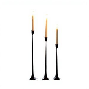 Creative Vintage Metal Handcrafted Candlestick Holder New Design Home Decoration for Christmas for Metal Candle Jars & <b>Lanterns</b> - Product Image 1