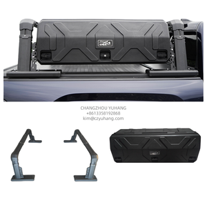 Support <span class=keywords><strong>de</strong></span> <span class=keywords><strong>lit</strong></span> <span class=keywords><strong>de</strong></span> camion en aluminium réglable universel pour pick-up Roll Bar Support d'échelle <span class=keywords><strong>de</strong></span> camion avec boîte <span class=keywords><strong>de</strong></span> rangement latérale pour camionnettes - Product Image 1