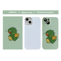 Produit Phare Coques de Téléphone Portable en TPU à Motif Personnalisé Compatibles Samsung Apple iPhone pour Film de Transfert Thermique par Sublimation
