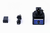 Agitador de Tubos Mini WESTTUNE VX-F, 0~2500 rpm, Velocidad Ajustable, Manos Libres, Mezclador de Vórtice para Tubos de Ensayo, Tinta de Tatuaje, Esmalte de Uñas