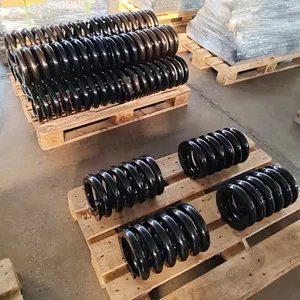 Fabricante de fábrica Alambre grande Diámetro 40mm Resorte de servicio pesado Resortes de bobina de tren ferroviario utilizados en Bogie