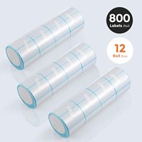 Rouleau d'étiquettes thermiques directes 58x40, autocollant code-barres pour balance, étiquette thermique autocollante pour expédition et emballage