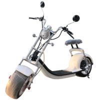 Scooter électrique de route pour 2 personnes, vitesse rapide, 60v, avec pédales