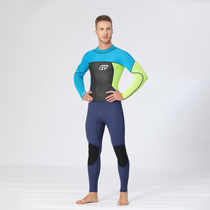 Combinaison une pièce de 3mm pour hommes et femmes avec logo sur le devant, résistante au froid, pour surf, paddleboard, natation, plongée libre, fermeture à glissière arrière - Product Image 4