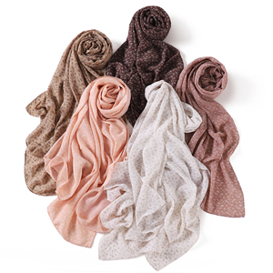 Voan Head Mặc In Ấn Chiếc Khăn Paisley Phụ Nữ Hijab Thanh Lịch Khăn Choàng In Khăn Chic Trọng Lượng Nhẹ Thời Trang Phụ Kiện - Product Image 5