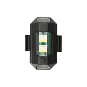 ไฟเตือนสโตรบอเนกประสงค์ 7 สี หลายโหมด ชาร์จ USB ได้ ไฟ LED อเนกประสงค์ป้องกันการชนกัน ไฟสัญญาณขนาดเล็ก - Product Image 1