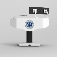 Pupitre numérique intelligent FK530T avec écran LCD et haut-parleur intégré pour salle de classe multimédia