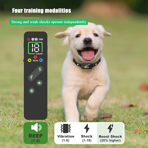 स्वचालित एंटी बैकिंग डॉग कॉलर रिमोट कंट्रोल के साथ रिमोट कंट्रोल लंबी दूरी की विरोधी छाल कुत्ते कॉलर - Product Image 6