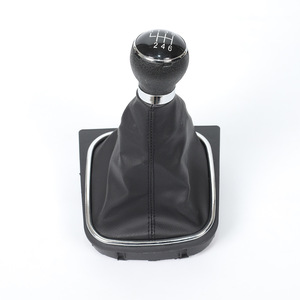 Palanca de cambios de cuero Fcgsk de 5 y 6 velocidades para Volkswagen Golf Sagitar - Product Image 1