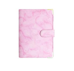 Nuovi prodotti 2022 set di raccoglitori in marmo a6 unici agend journal raccoglitore ad anelli per notebook in pelle raccoglitori economici con buste in contanti - Product Image 1