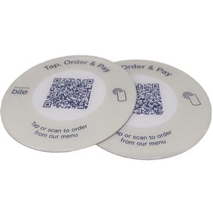 Etiqueta NFC Anti-Metal de Gran Tamaño con Código QR 2026, Etiqueta NFC Grande para Menús, Etiqueta NFC Epoxi - Product Image 1