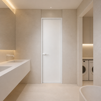 Solution complète pour portes intérieures, support technique en ligne, porte battante en aluminium et verre pour immeuble de bureaux