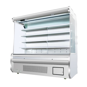 Mở máy làm lạnh không khí siêu thị mát hiển thị cửa kính hiển thị thương mại tủ lạnh phía trước CE - Product Image 3