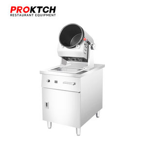 Machine de cuisson à gaz automatique électrique intelligente commerciale nouvelle condition alimentaire sauté Wok <span class=keywords><strong>Robot</strong></span> <span class=keywords><strong>cuiseur</strong></span> pour riz frit - Product Image 1