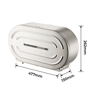 เครื่องจ่ายทิชชู่ขนาด9นิ้วแบบม้วนจัมโบ้คู่จากโรงงาน Fanda - Product Image 2