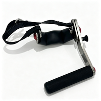 Poignée latérale réglable en acier pour câble, accessoire de machine à câble en acier pour exercices de levée latérale et entraînement des épaules et du haut du corps