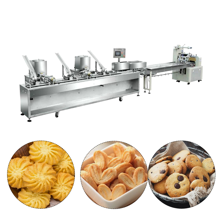 Автоматическая машина для производства мягкого печенья из нержавеющей стали