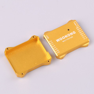 Алюминиевая модель самолета с ЧПУ, корпус контроллера полета, совместим с DJ Wookong WKM, управление полетом, Дрон красный - Product Image 3