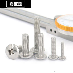 Tornillo de máquina americano de cabeza de paraguas de acero inoxidable 304, con ranura en cruz, perno plano grande de 4 pulgadas # -6 #   1/4-20 - Product Image 2