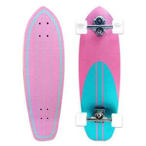 Vente flash : Skateboard de surf sur terre, planches en bois rétro personnalisées, <span class=keywords><strong>surfskate</strong></span> professionnel de 31 pouces pour débutants - Product Image 3