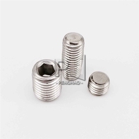 Vis de réglage de machine à fente hexagonale en acier inoxydable M1-M8 tailles capuchon tête ovale pour matériel laiton cuivre plastique DIN