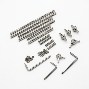 Fessa Tube orthopédique vétérinaire fixateur externe Kit de démarrage 6mm et 8mm pince de Fixation à broches multiples Instruments chirurgicaux - Product Image 1