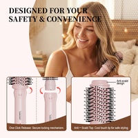 Brosse à air chaud professionnelle à moteur BLDC ionique 110 000 tr/min 1200-1500W avec accessoires multiples pour salon et usage domestique