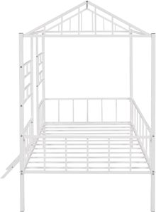 <span class=keywords><strong>Lit</strong></span> à plateforme taille unique chambre à coucher enfant moustiquaire <span class=keywords><strong>lit</strong></span> à baldaquin en métal <span class=keywords><strong>blanc</strong></span> design <span class=keywords><strong>fer</strong></span> <span class=keywords><strong>forgé</strong></span> chambre à coucher moderne rangement de meubles - Product Image 6