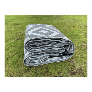 Dệt Pp Chất Liệu Rơm Cắm Trại Thảm Ngủ Dã Ngoại Bãi Biển Gấp Thảm RV Mat - Product Image 1