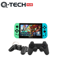 Console de jeu portable X80 pro, avec écran de 7 pouces, 8 Go, 20 000 jeux, capacité de 3000 mAh, console de jeu pour deux joueurs